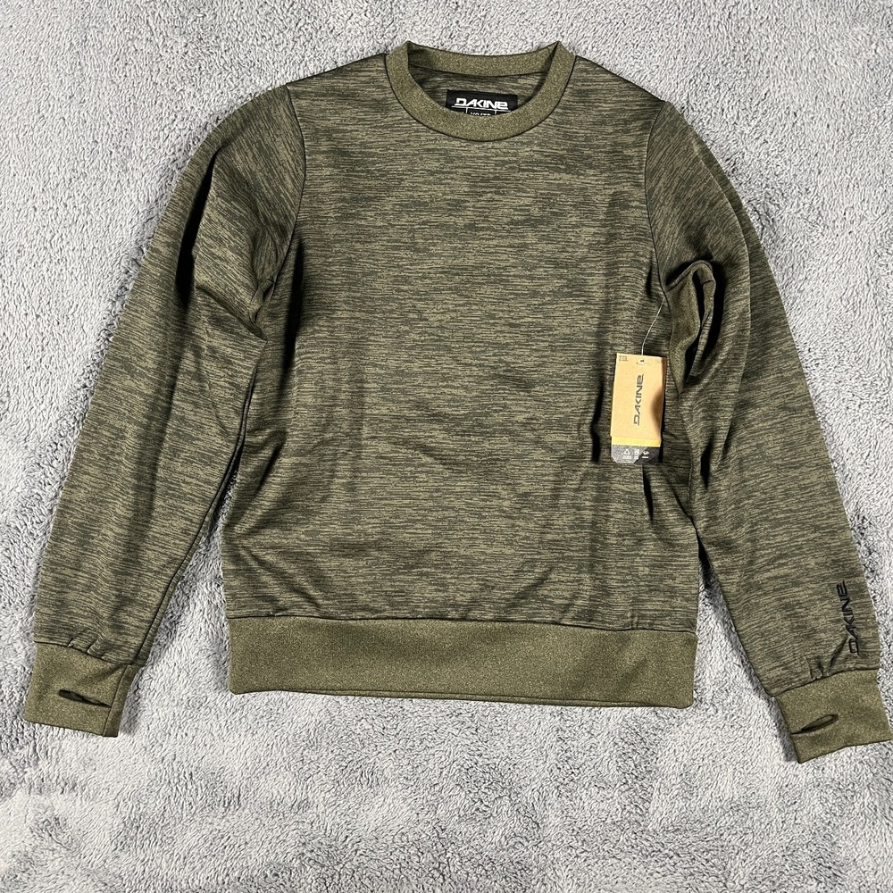 Dakine Women's Liberator Crew Sweatshirt XS Peat Green Pullover